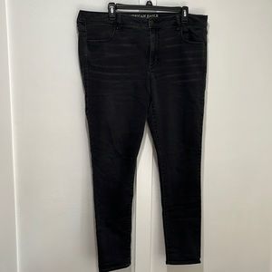 Black American Eagle Jegging